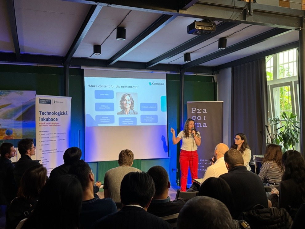 Vladana at AI Startup Pitch Contest